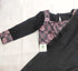 ATTRACTIVE BLACK COLOUR TRADITIONAL LOOKING SOFT KHADI COTTON SAREE KALAMKARI BLOUSE 12