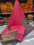 Kanjivaram Pink Soft Silk Sarees ks- 33