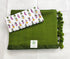 GREEN. WHITE  COLOUR TRADITIONAL LOOKING CHANDERI COTTON SAREE