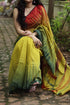 Stunning Multi colored Designer Silk Printed Sari DS-1026