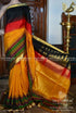 New Look Multi colored Designer Silk Printed Sari DS-1073