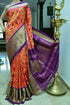 Party Wear Multi Colored Designer Silk Printed Sari DS-1080