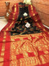 Party Wear Multi Colored Designer Silk Printed Sari DS-1102