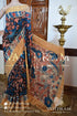 Beautiful Multi Color Linen Digital Printed Saree LS-126