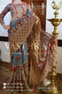 Attrective Multi Colour Linen Digital Printed Saree LS-131