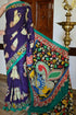 Party Wear Multi Colour Linen Digital Printed Saree LS-144