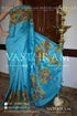 New Look Light Blue Colour Linen Digital Printed Saree LS-148