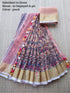 Awesome Pink Colored Digital Printed Saree LS-164