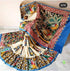 Stunning Multi Color Linen Digital Printed Saree LS-191