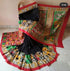 Stunning Multi Color Linen Digital Printed Saree LS-195